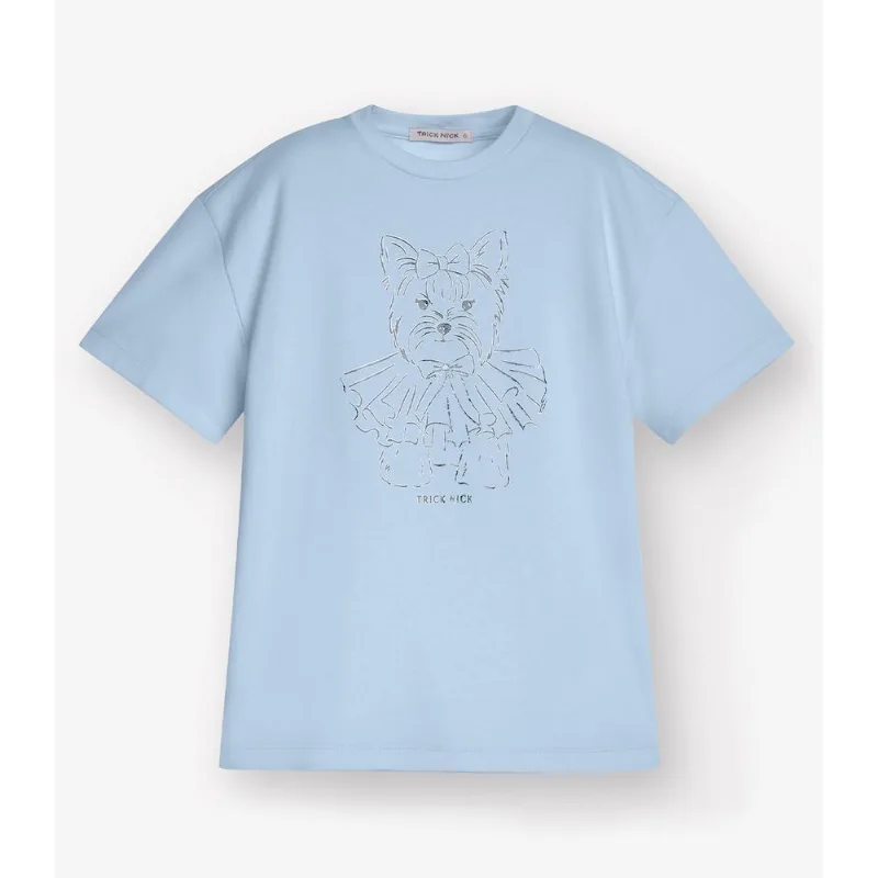 Camiseta Meia Malha Trick Nick Azul 8