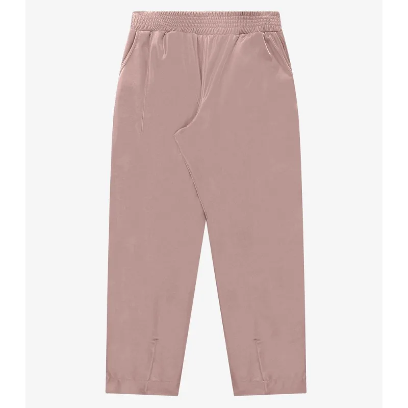 Calça Feminina Em Courino Texturizado Rovitex Bege G