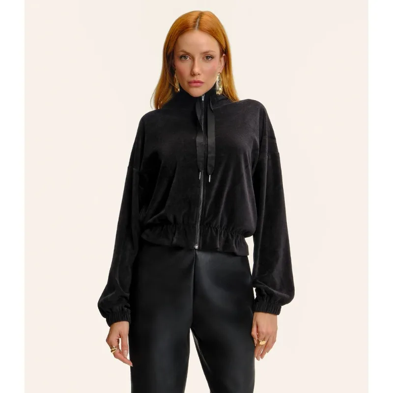 Jaqueta Endless Plush Feminina Preto P