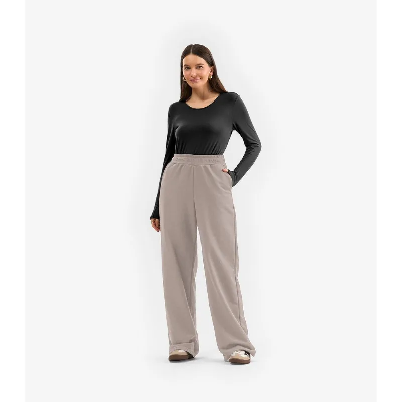 Calça Feminina em Moletom Rovitex Cinza XGG