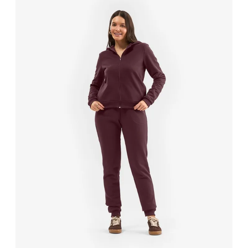 Jaqueta com Capuz em Moletom Rovitex Vermelho PP