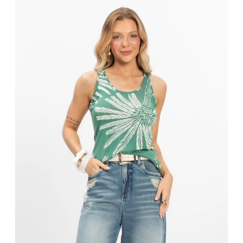 Regata Feminina Viscotorcion Rovitex Verde P