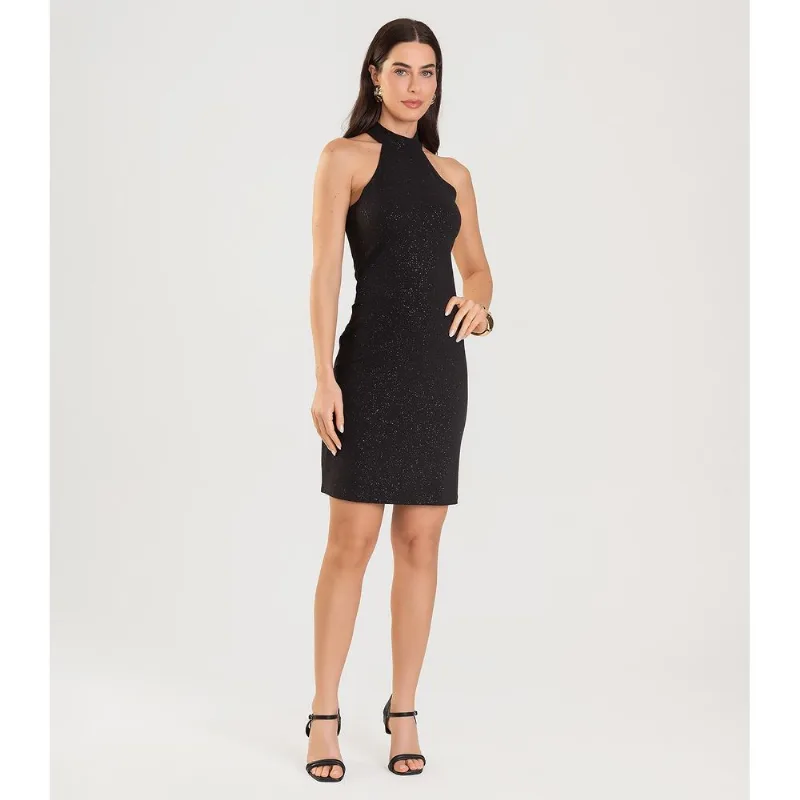 Vestido Feminino em Cotton Infinita Cor Preto GG