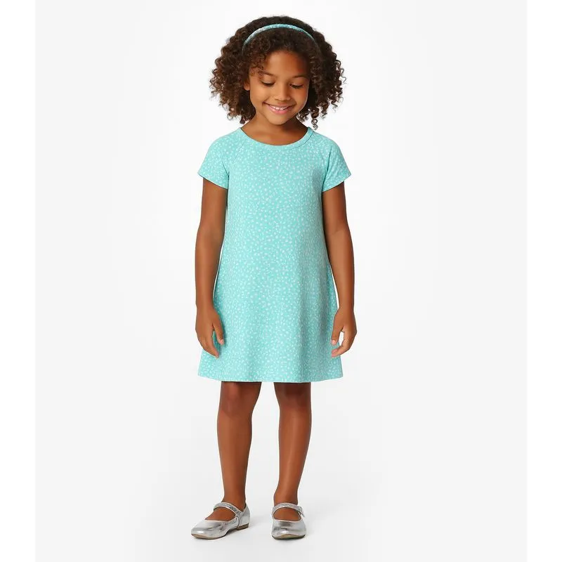 Vestido Infantil Básico Select Azul 8