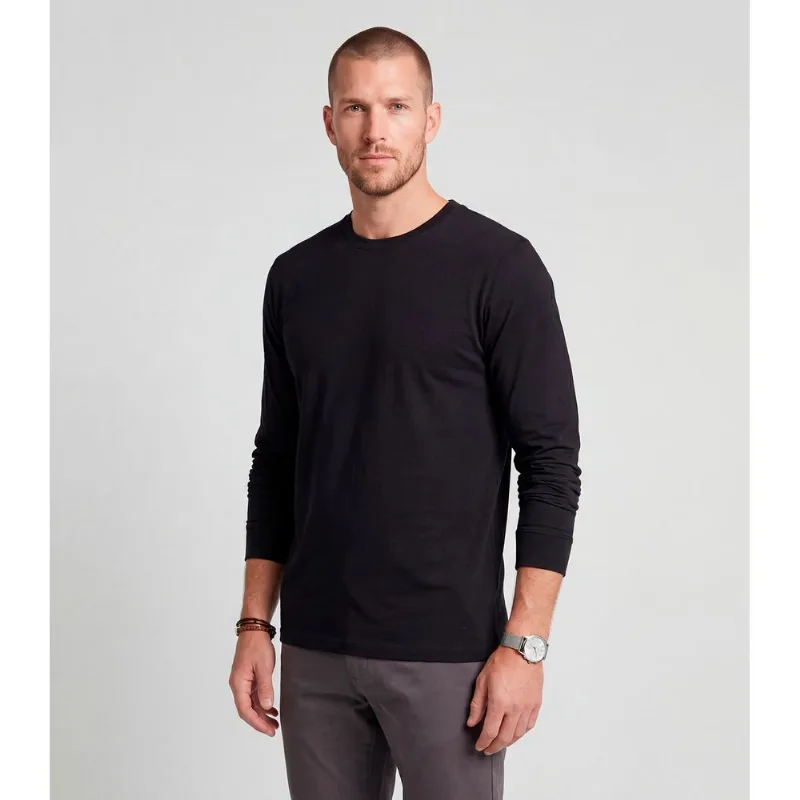 Camiseta Manga Longa Diametro Preto GG