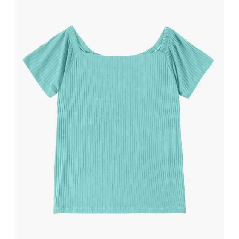 Blusa Feminina Canelada Infinita Cor Verde G