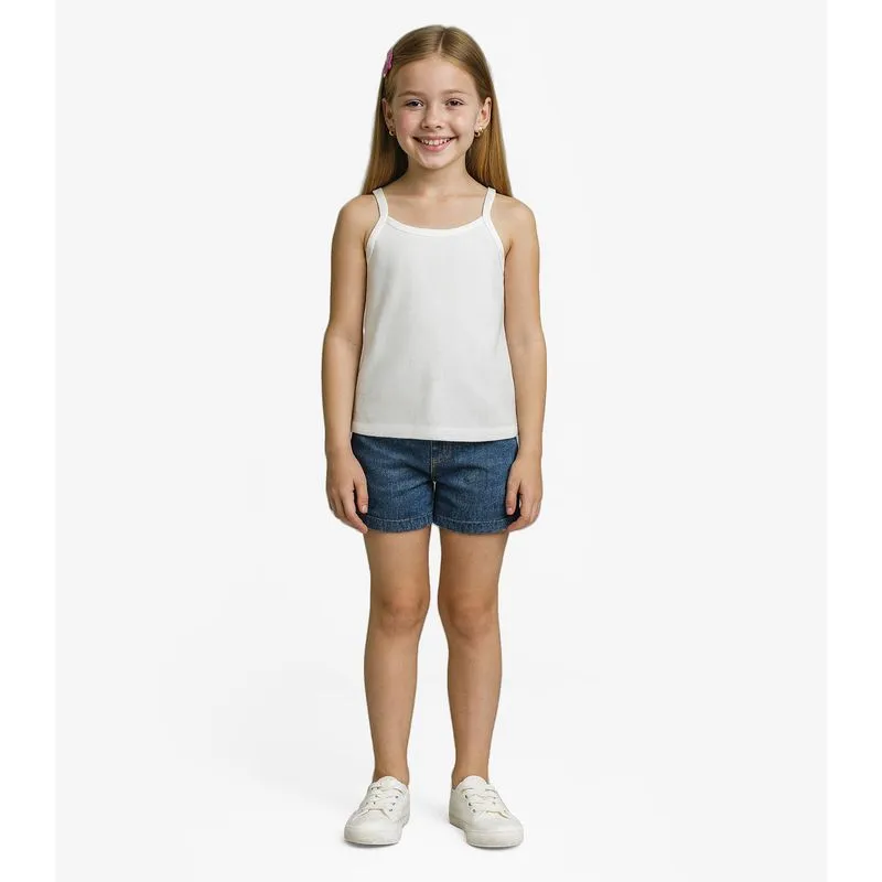 Blusa Feminina Infantil Infinita Cor Branco 4