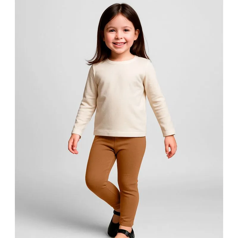 Calça Infantil Infinita Cor Marrom 8