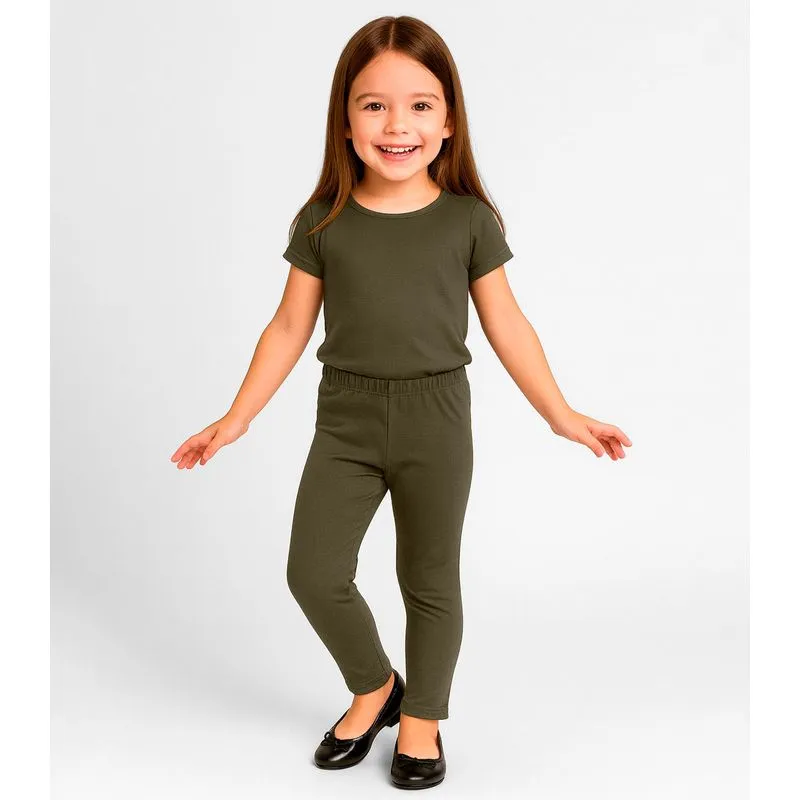 Calça Infantil Infinita Cor Verde 6