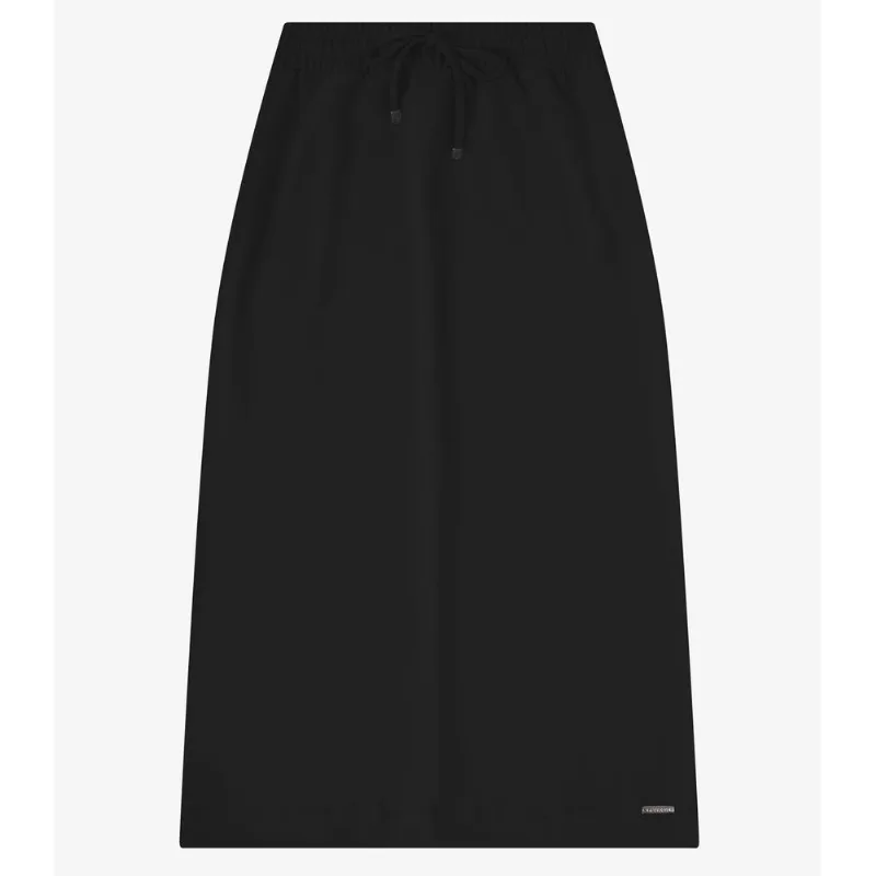 Saia Midi Feminina Em Ponto Roma Rovitex Preto GG