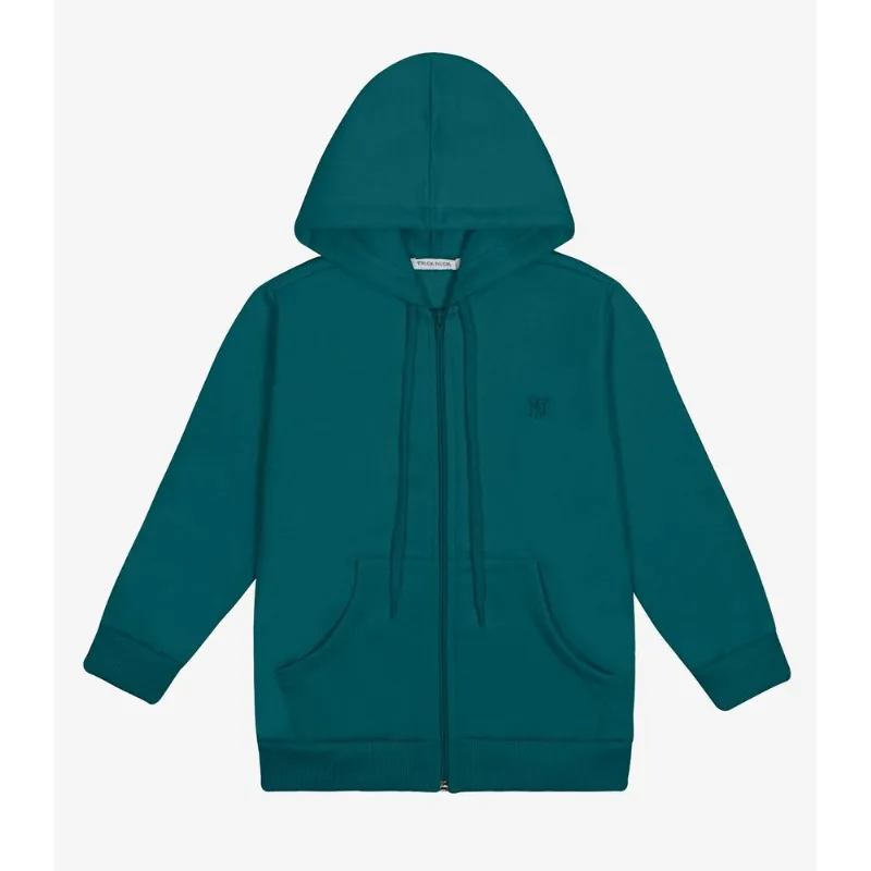 Jaqueta Infantil Com Capuz Moletom Trick Nick Verde 8