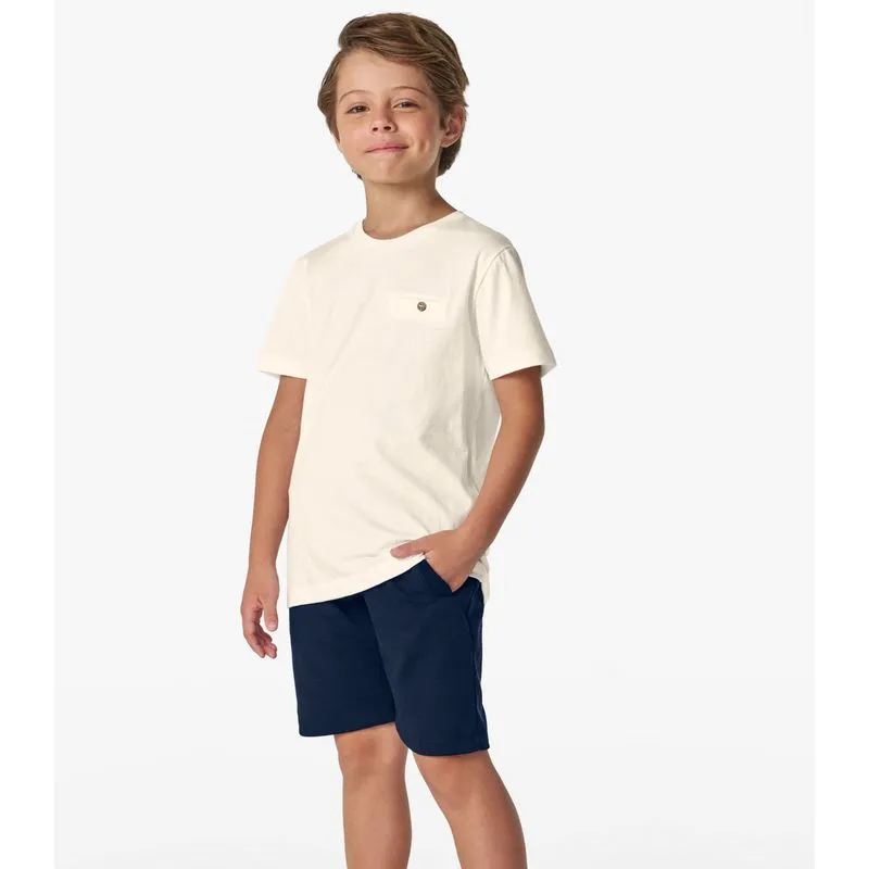 Bermuda Menino Em Piquet Verona Trick Nick Azul Marinho 12