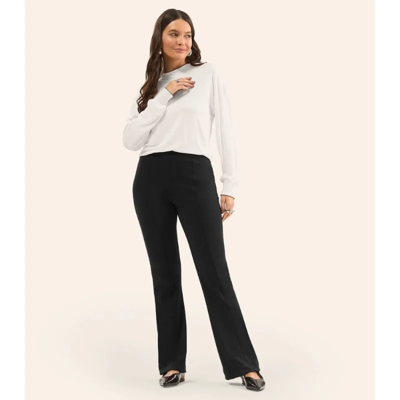 Blusa Feminina Manga Longa Com Retilínea Rovitex Bege G