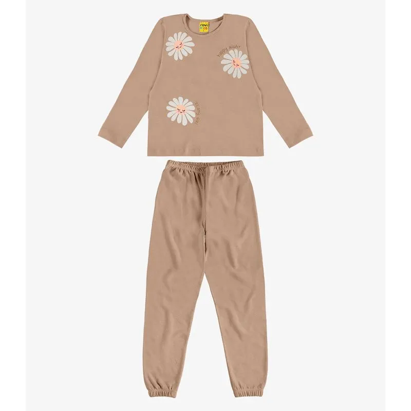 Pijama Malhão Fruit Rovi Kids Marrom 6