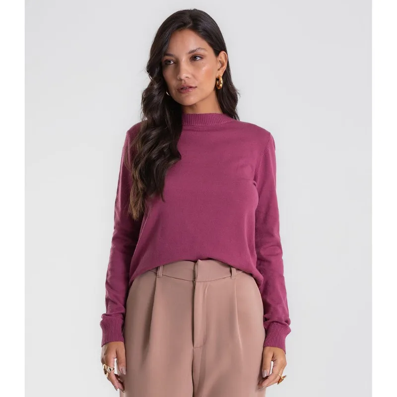 Suéter Feminino Tricot Endless Vermelho G