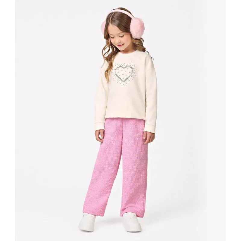 Conjunto Blusa com Calça Trick Nick Bege 10