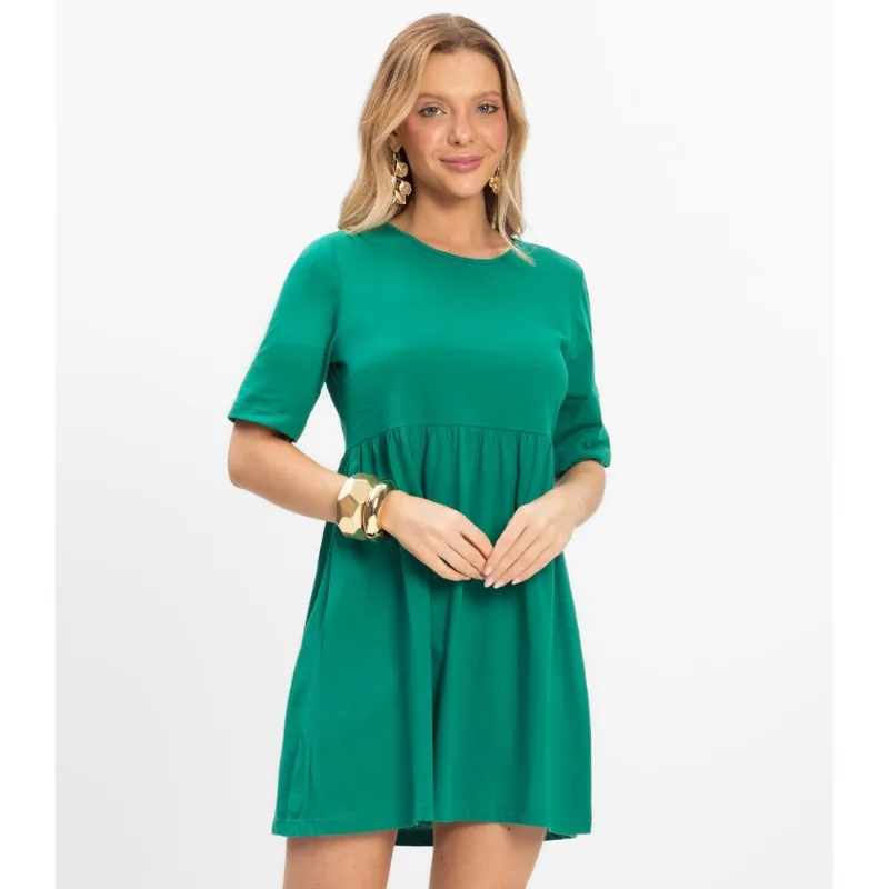 Vestido Feminino Liso Select Verde P