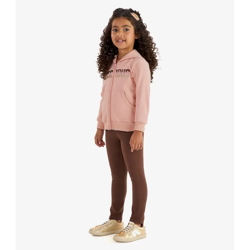 Conjunto Jaqueta Capuz e Legging Rovi Kids Rosa 4