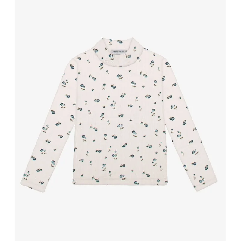 Blusa Manga Longa Feminina Infantil Trick Nick Bege 1