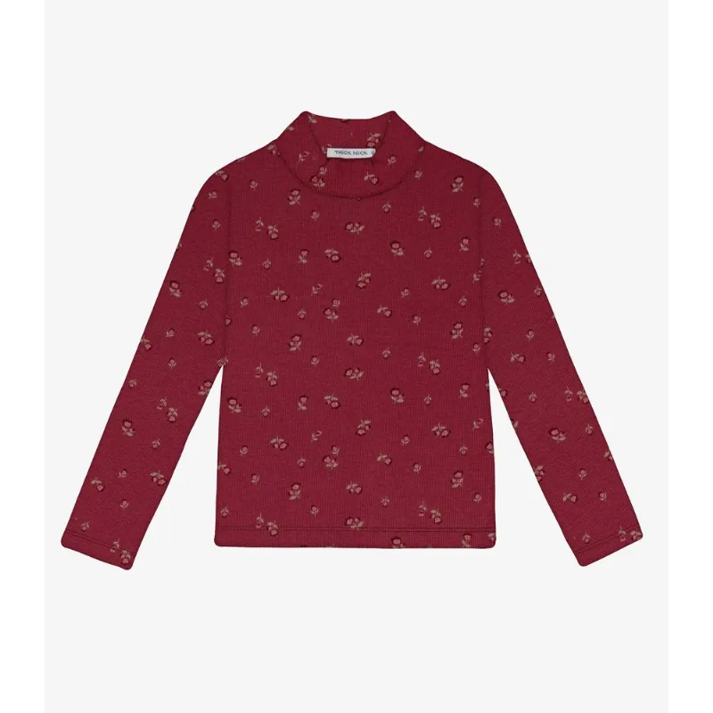Blusa Manga Longa Feminina Infantil Trick Nick Vermelho 3