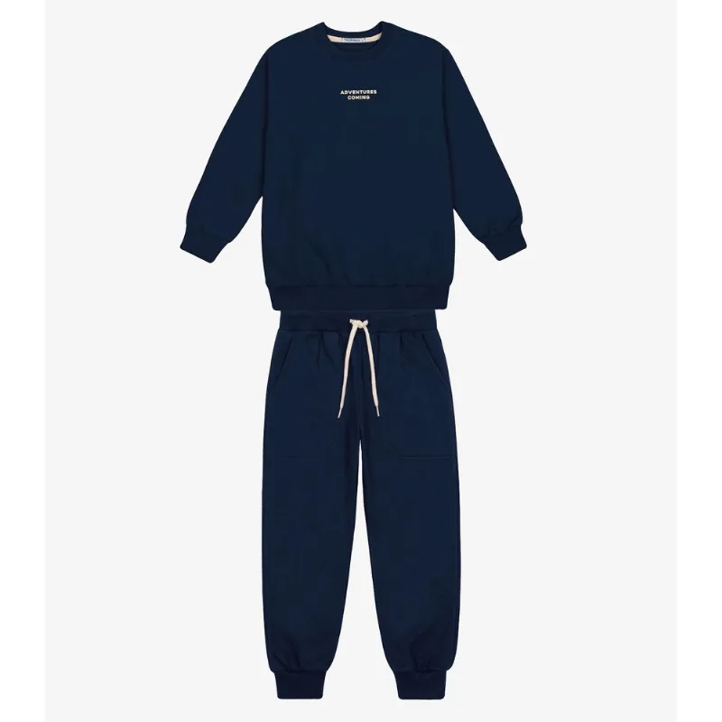 Conjunto Blusão Com Calça Menino Trick Nick Azul 6