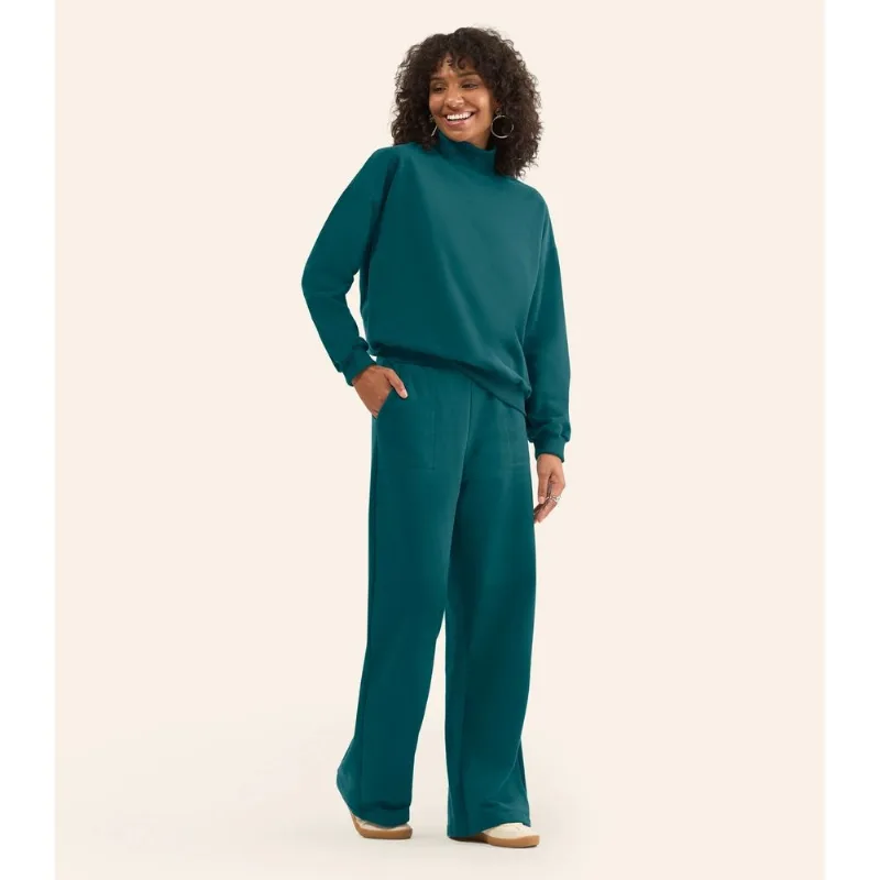 Conjunto Blusão com Calça Moletom Felpado Rovitex Verde P