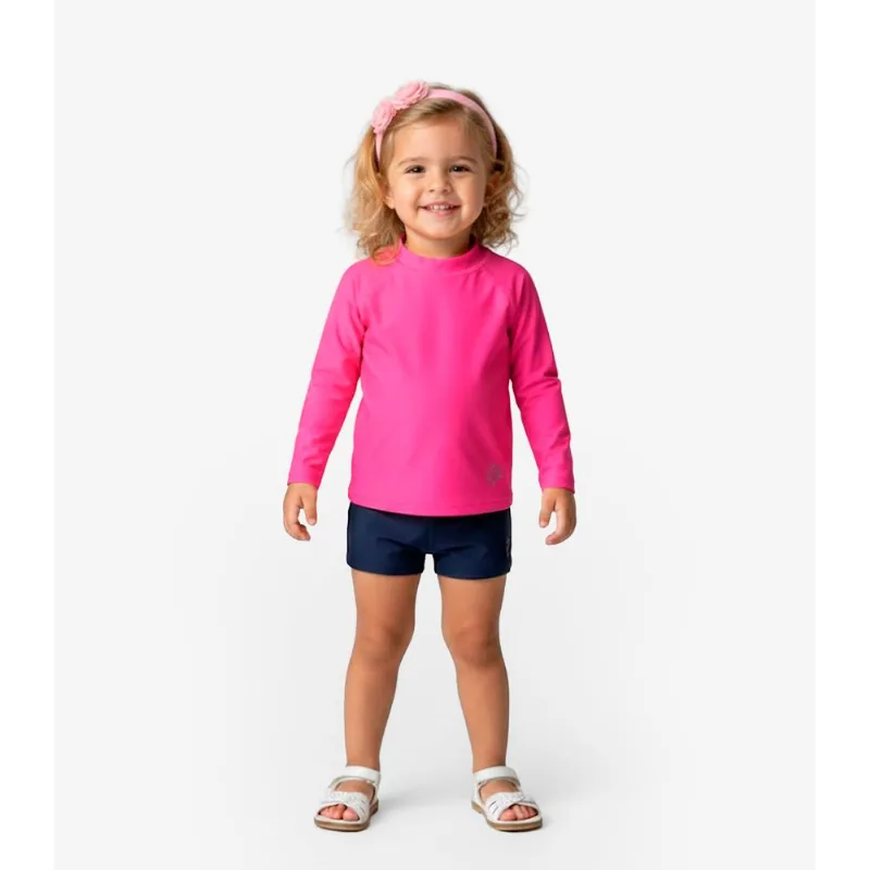 Blusa Térmica Proteção UV Praia Manga Longa Select Rosa 2