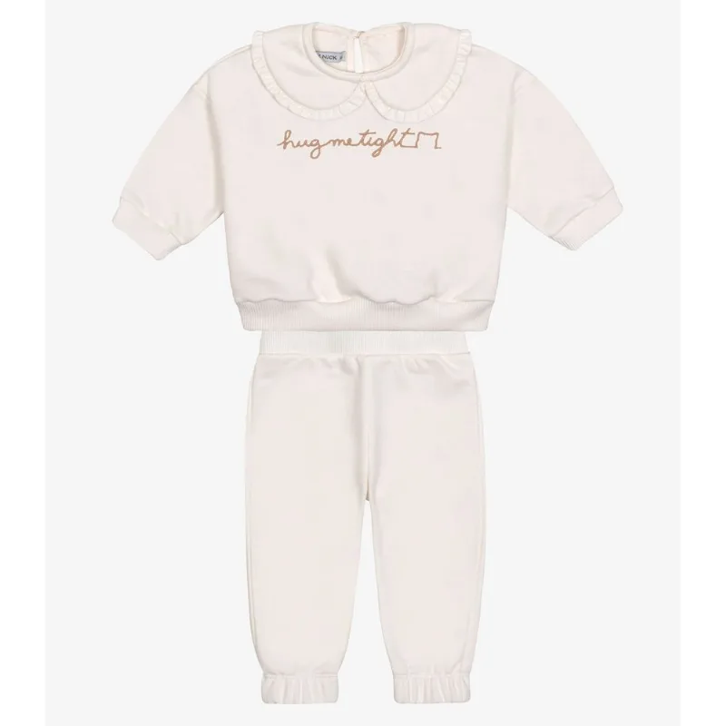 Conjunto Blusão com Calça Menina Trick Nick Bege G