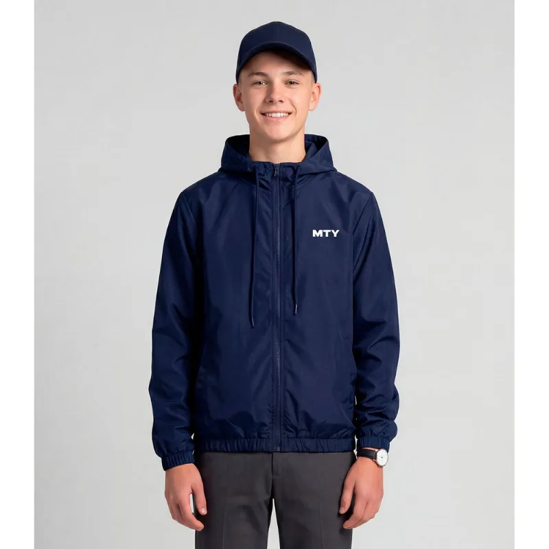 Corta Vento Juvenil Menino Minty Azul 18