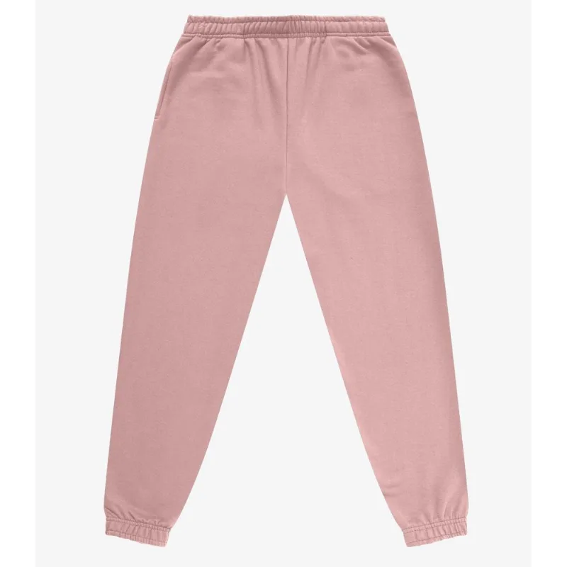 Calça Jogger Básica Moletom Peluciado Rovitex Rosa G