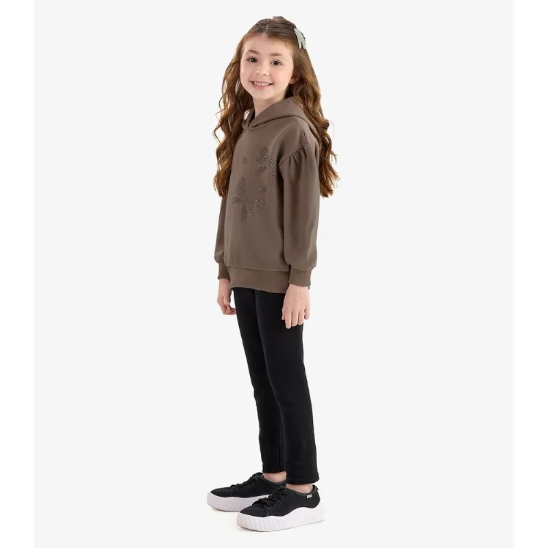 Conjunto Blusão com Legging Molecotton Rovi Kids Marrom 1