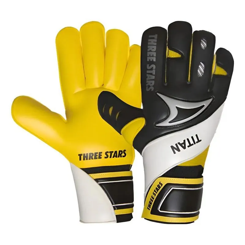 Luva Goleiro Profissional Th Preto Pequena = 8
