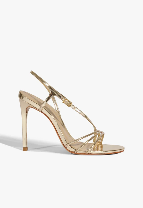 Inez Sandal 10.5 / Gold / Metallic