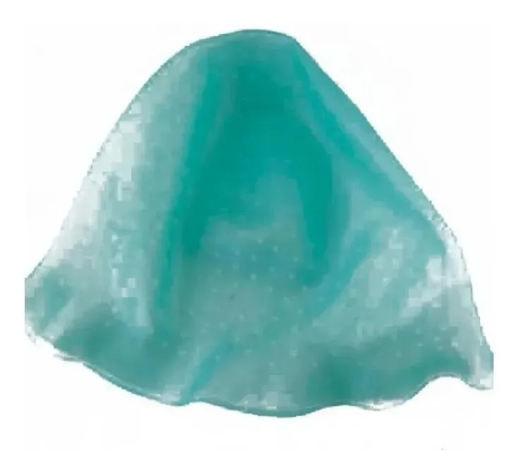 Touca Mechas Silicone Dover Profissional Com Cor Verde-c