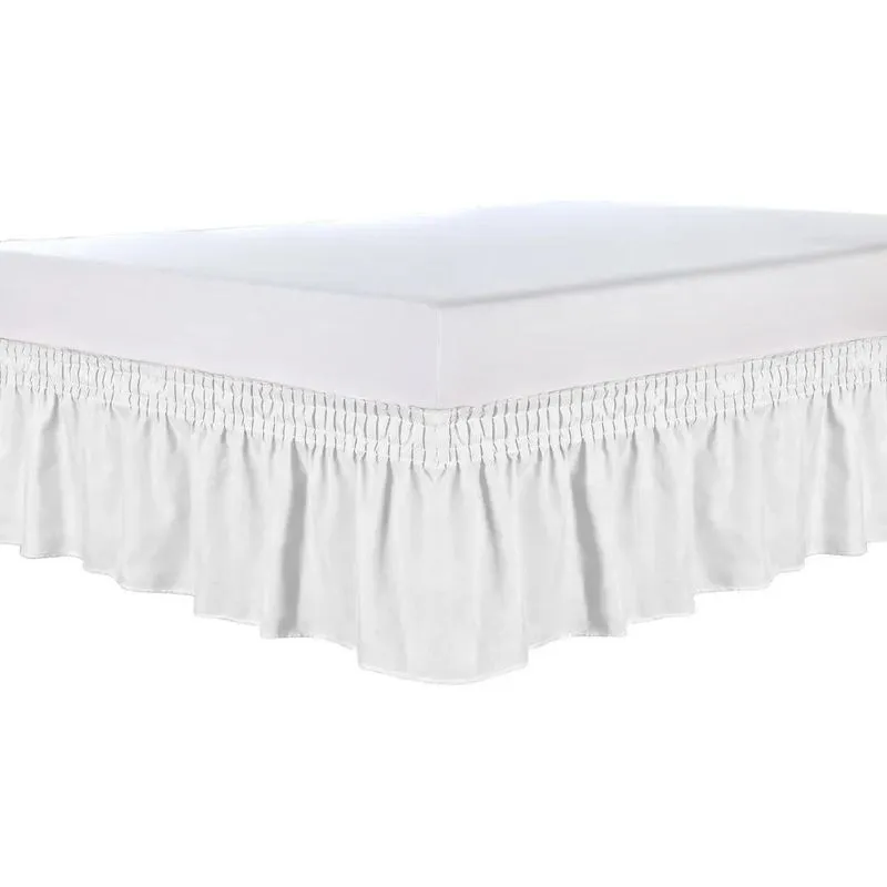 3x Saia Box Ajustável Pra Cama Casal Queen Size E King Size