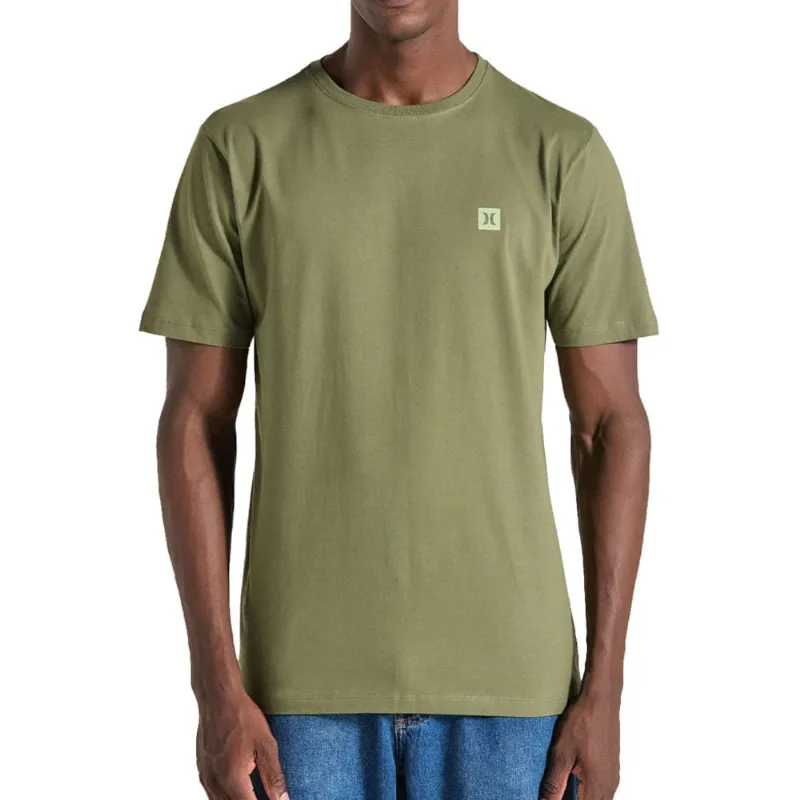 Camiseta Hurley Silk Mini Icon Militar