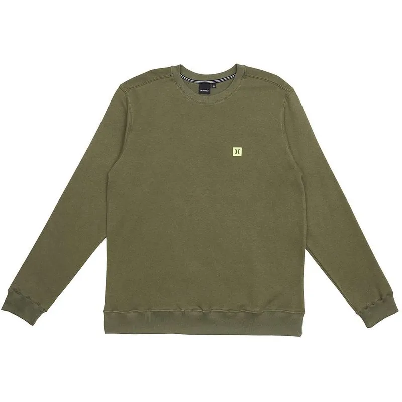 Moletom Hurley Careca Mini Icon II WT25 Masculino Militar G / verde