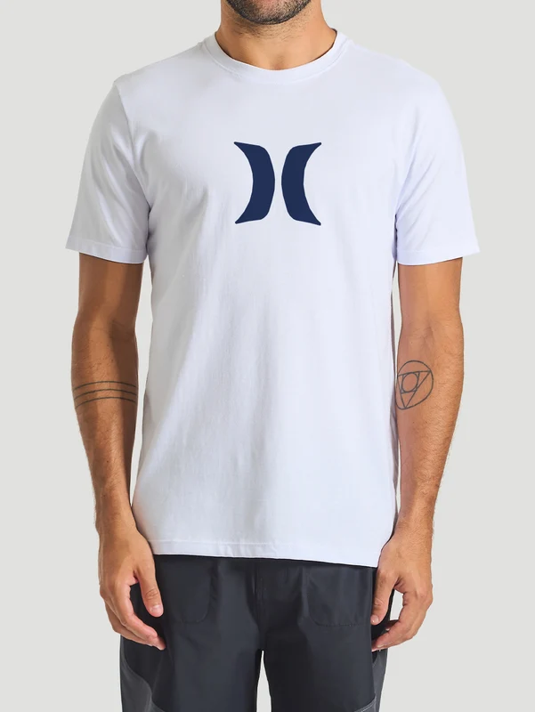 Camiseta Manga Curta Básica Branca Hurley Icon GG / Branco