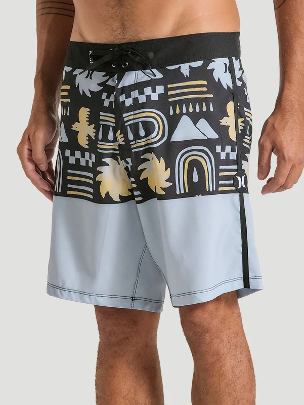 Boardshorts 18 Polegadas Preto Hurley Cave 48 / PRETO