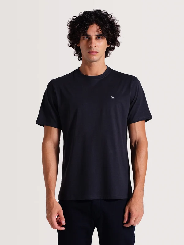 Camiseta Preta Manga Curta Especial Hang Loose Classic G / PRETO