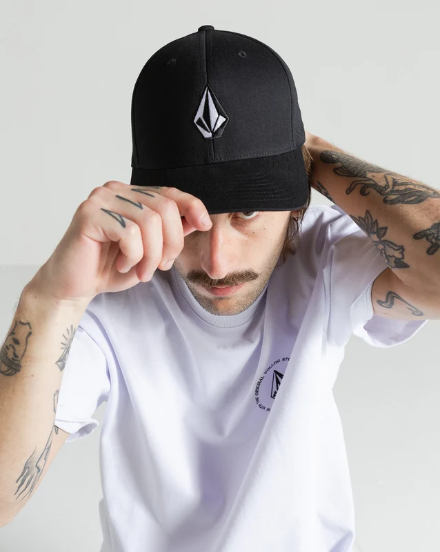 Boné Volcom Full Stone Black UN / BLACK