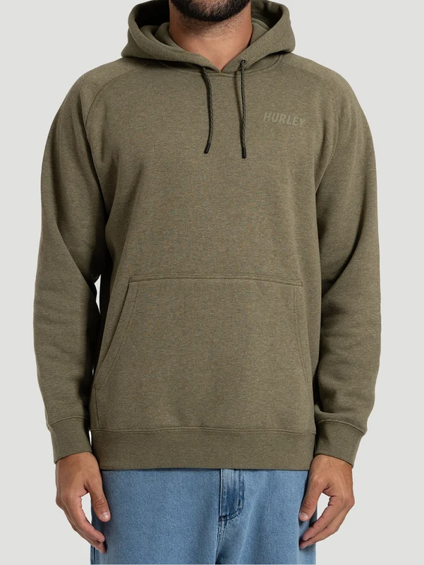 Moletom Blusa Especial Hurley Acadia Heat 2.0 Importada Verde P / VERDE