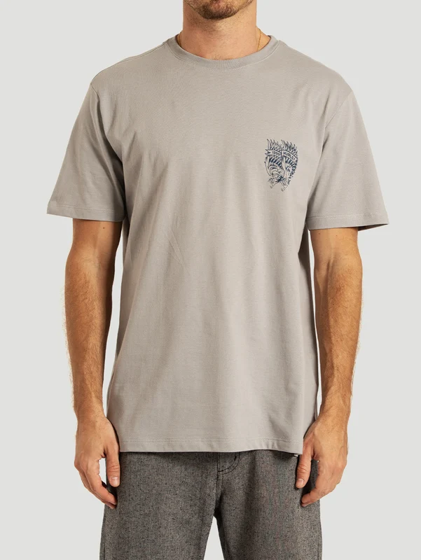 Camiseta Manga Curta Cinza Hurley Eagle P / Cinza