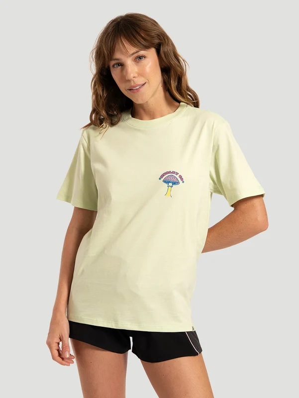 Camiseta Manga Curta Verde Hurley Sun PP / VERDE