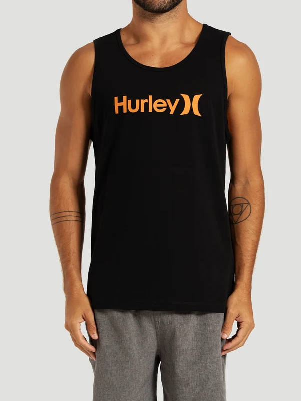 Regata Preta Hurley O&O Solid G / PRETO