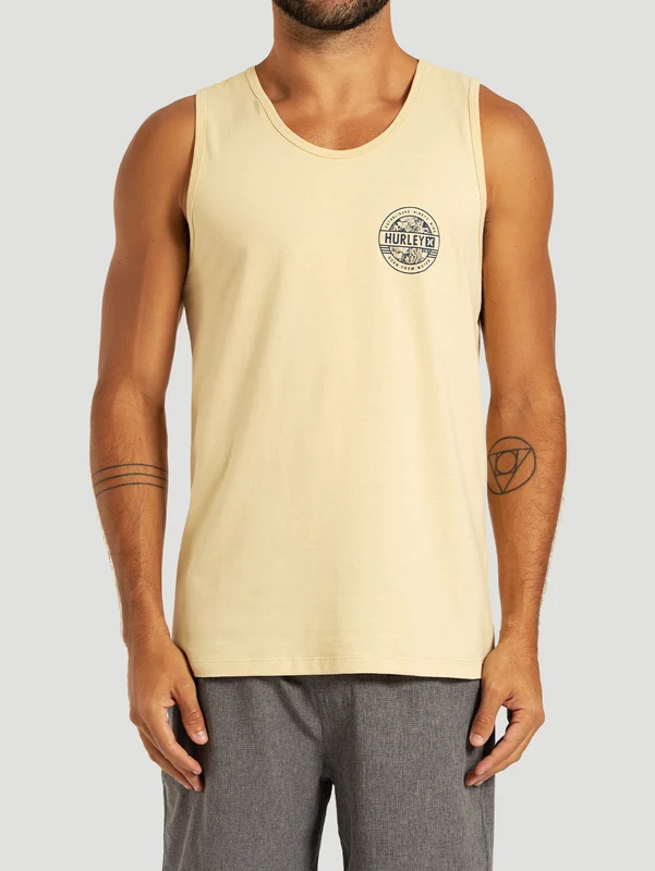 Regata Amarela Hurley Sticker GG / Amarelo