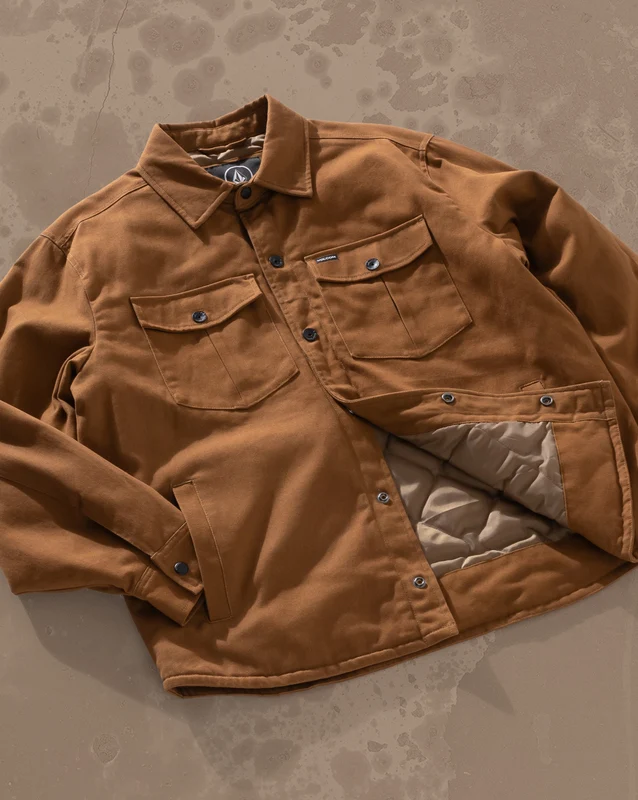 Jaqueta Volcom Westmead Major Brown GG / Marrom