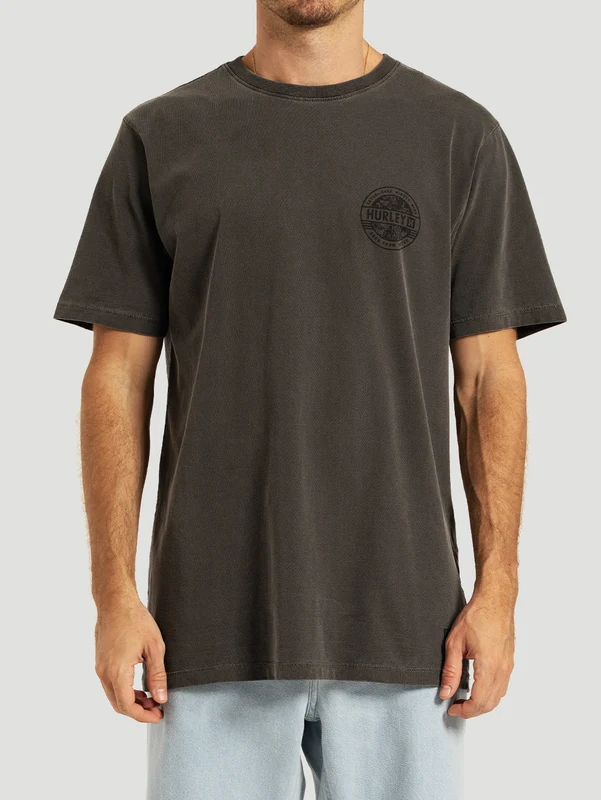 Camiseta Especial Preta Hurley Sticker G / Preto