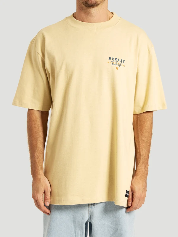 Camiseta Especial Bege Hurley International P / Bege