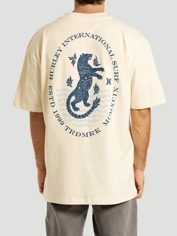 Camiseta Especial MaxFit Off White Hurley Wheels G / OFF WHITE